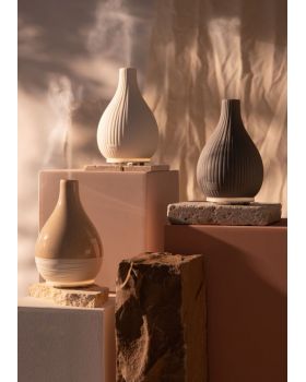 Sfeerbeeld Ipuro Geurdiffuser vase Beige verpakking